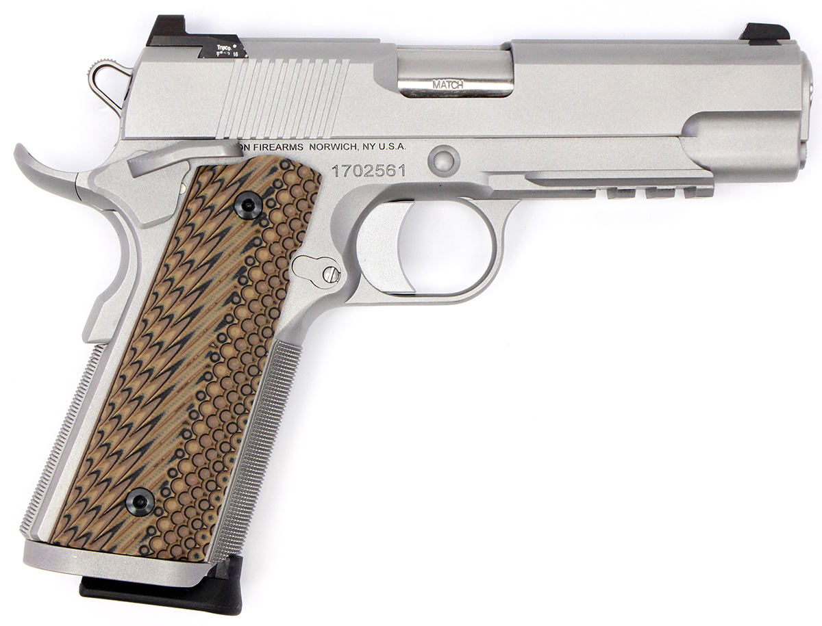 Dan Wesson Specialist Commander Stainless 1911 9mm Pistol Used In Very Good Condition With Box 1655