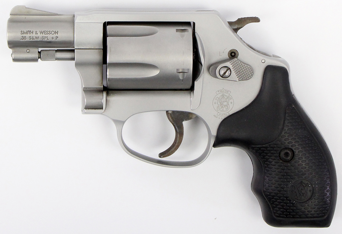 Smith And Wesson 637 2 38 Special Revolver Used In Good Condition With Box 7013