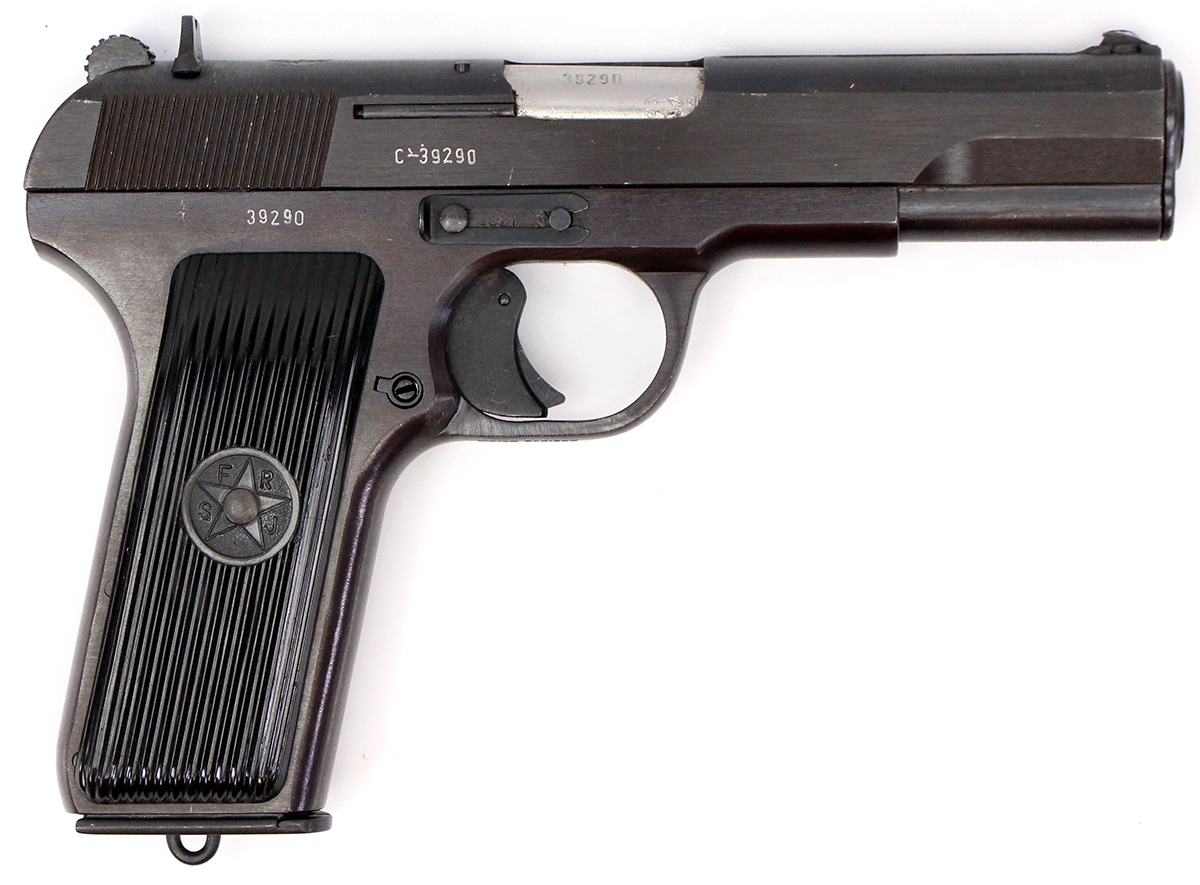 Zastava M57 762x25 Tokarev Pistol Used In Good Condition With Holster