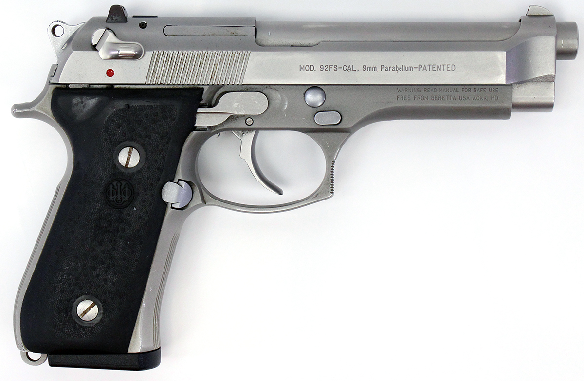 Beretta 92FS Inox 9mm Pistol - Used in Good Condition with Box