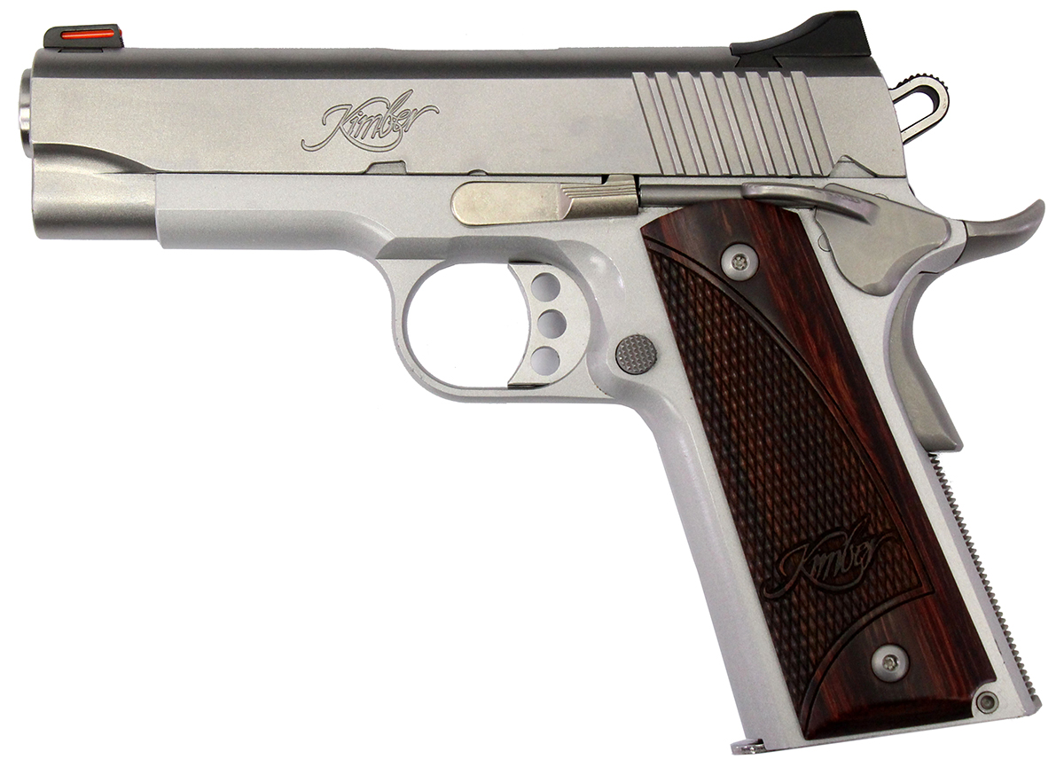 Kimber 1911 Stainless Pro Carry Ii 45 Acp Pistol Used In Good Condition With Box 