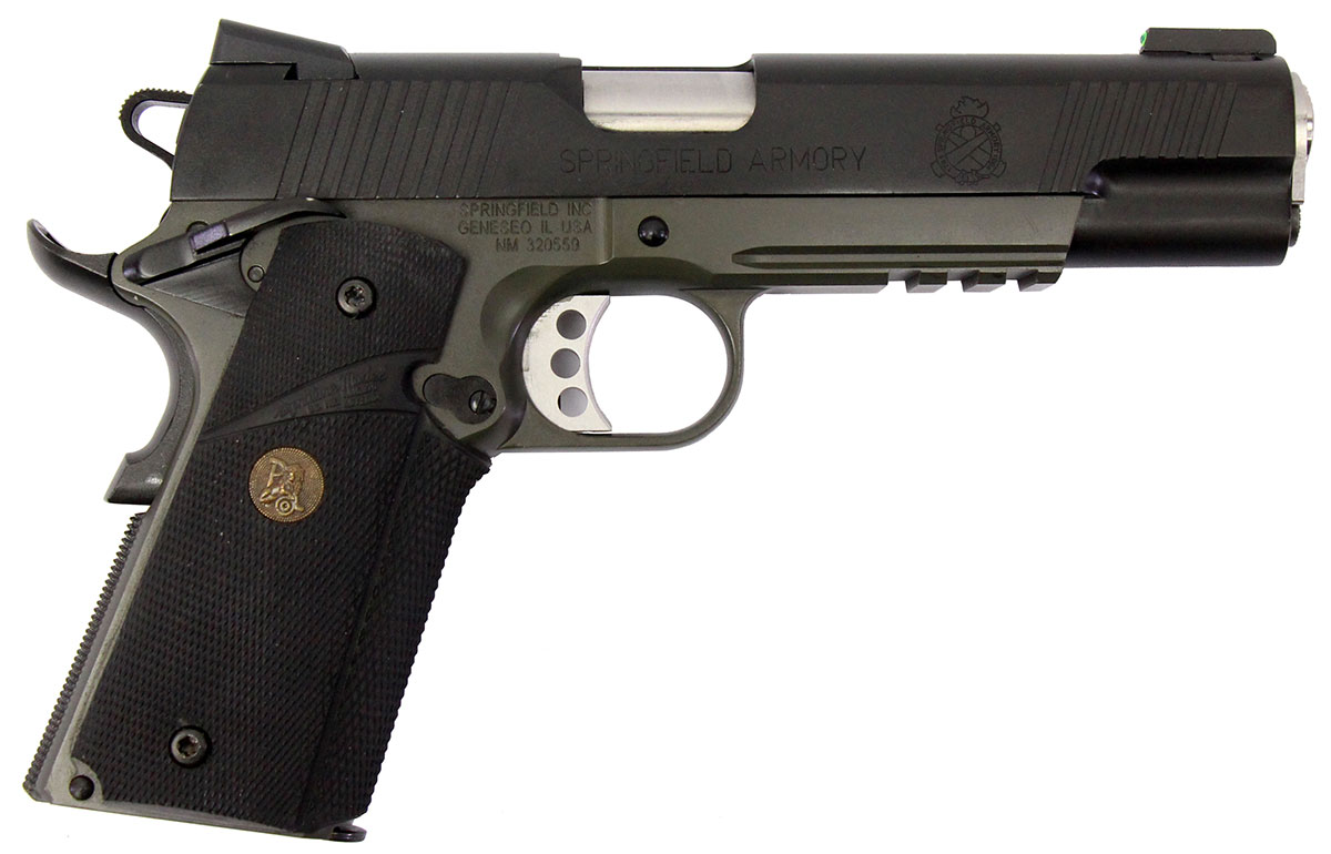 Springfield Armory Loaded Marine Corps Operator 45 Acp 1911 Pistol Used In Good Condition 4795