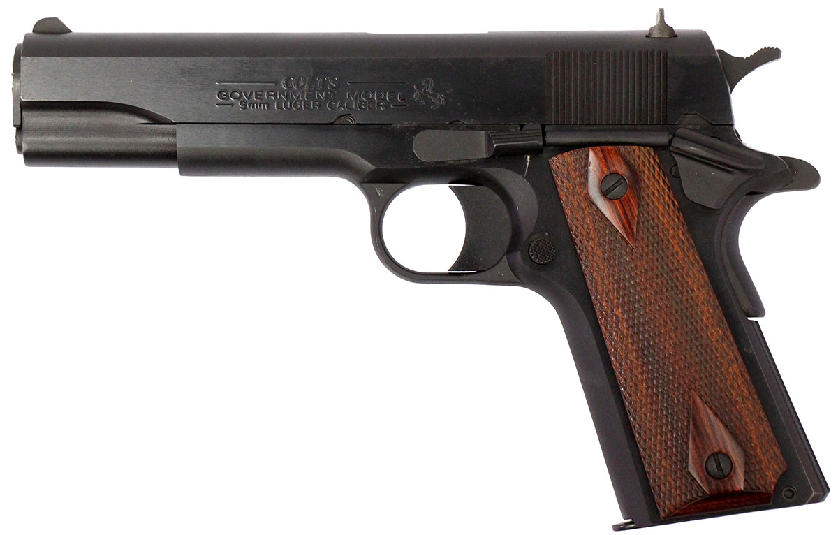 Colt Government Model Series 80 1911 9mm Pistol - Used in Good Condition