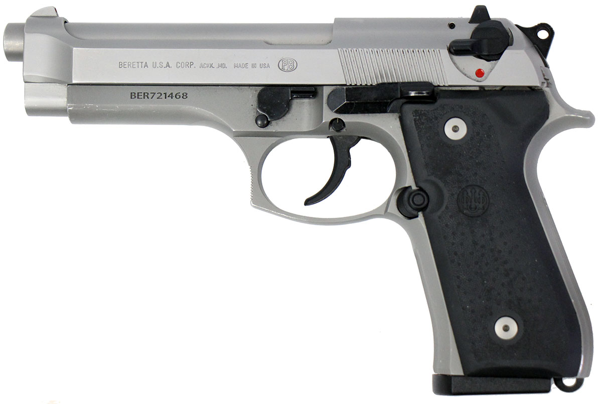 Beretta 92FS Inox 9mm Pistol - Used in Good Condition